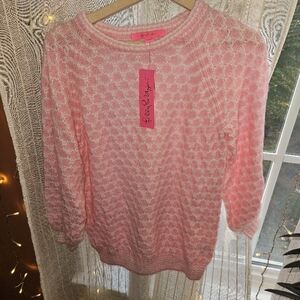 Lilly Pulitzer Pink Sweater